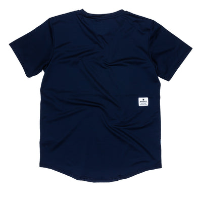 Saysky Floral Combat Tee Maritime Blue Paradise Floral