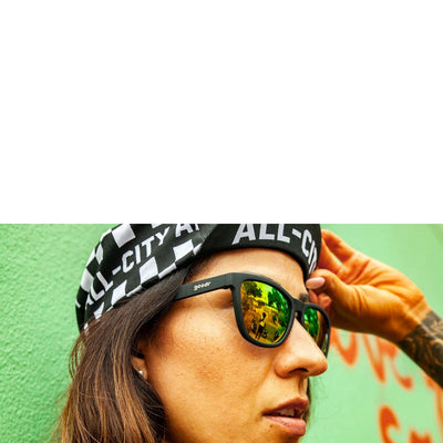 Goodr OGs Sonnenbrille Whiskey Shots with Satan Sunglasses
