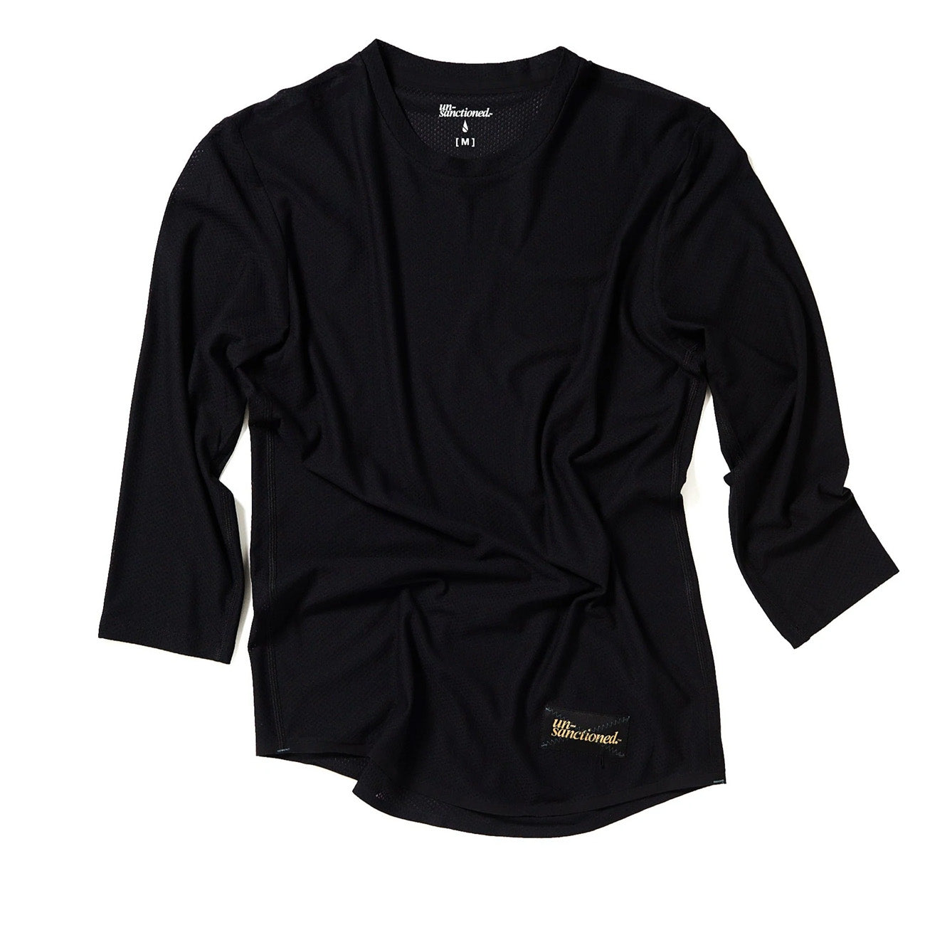 un-sanctioned running Un-Run Long Tee 3/4 Black