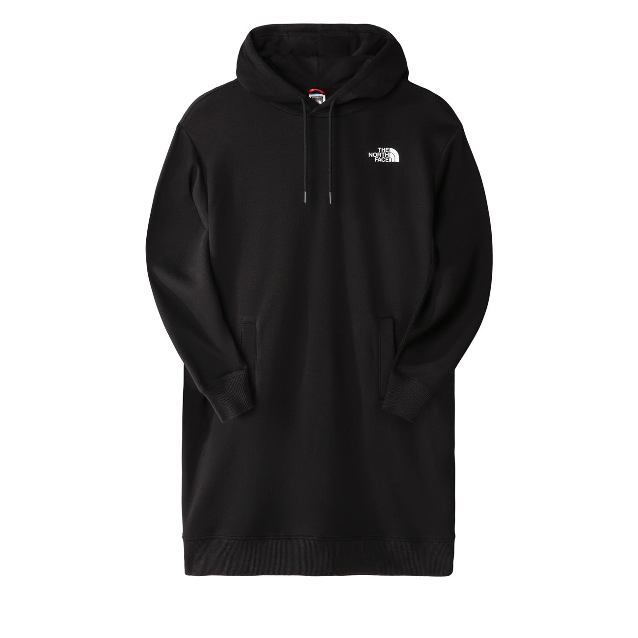 The North Face W Fleece Hoodie Dress Damen TNF Black