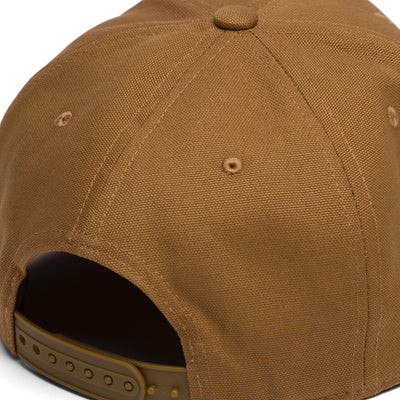 Carhartt WIP Logo Cap Hamilton Brown