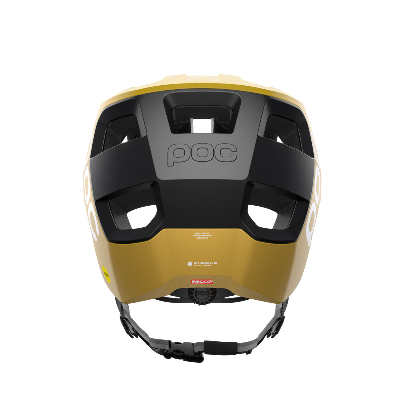 poc kortal race mips fahrradhelm POC Kortal Race MIPS Fahrradhelm Cerussite Kashima Uranium Black Metal – Runster