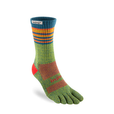 Injinji Trail Midweight Crew Socks Ridge