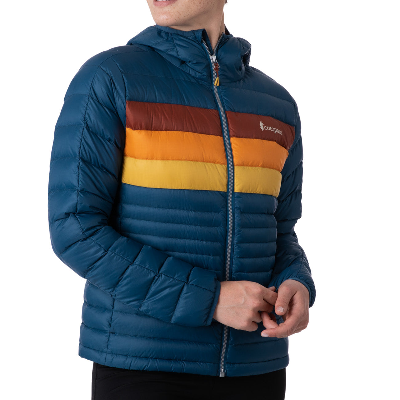 Cotopaxi Fuego Down Jacket Damen Indigo Stripes