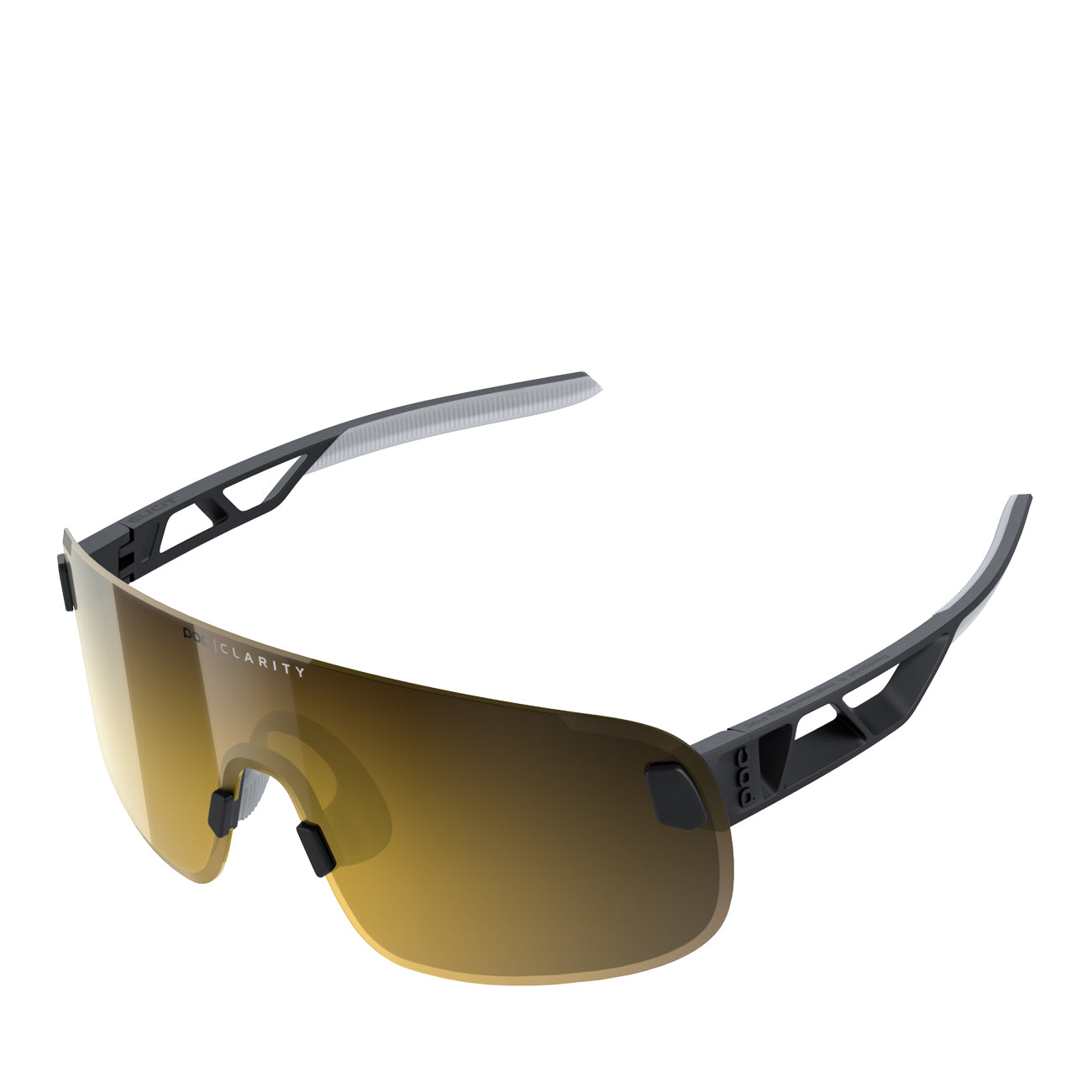 POC Elicit Sunglasses Uranium Black Violet Gold Mirror