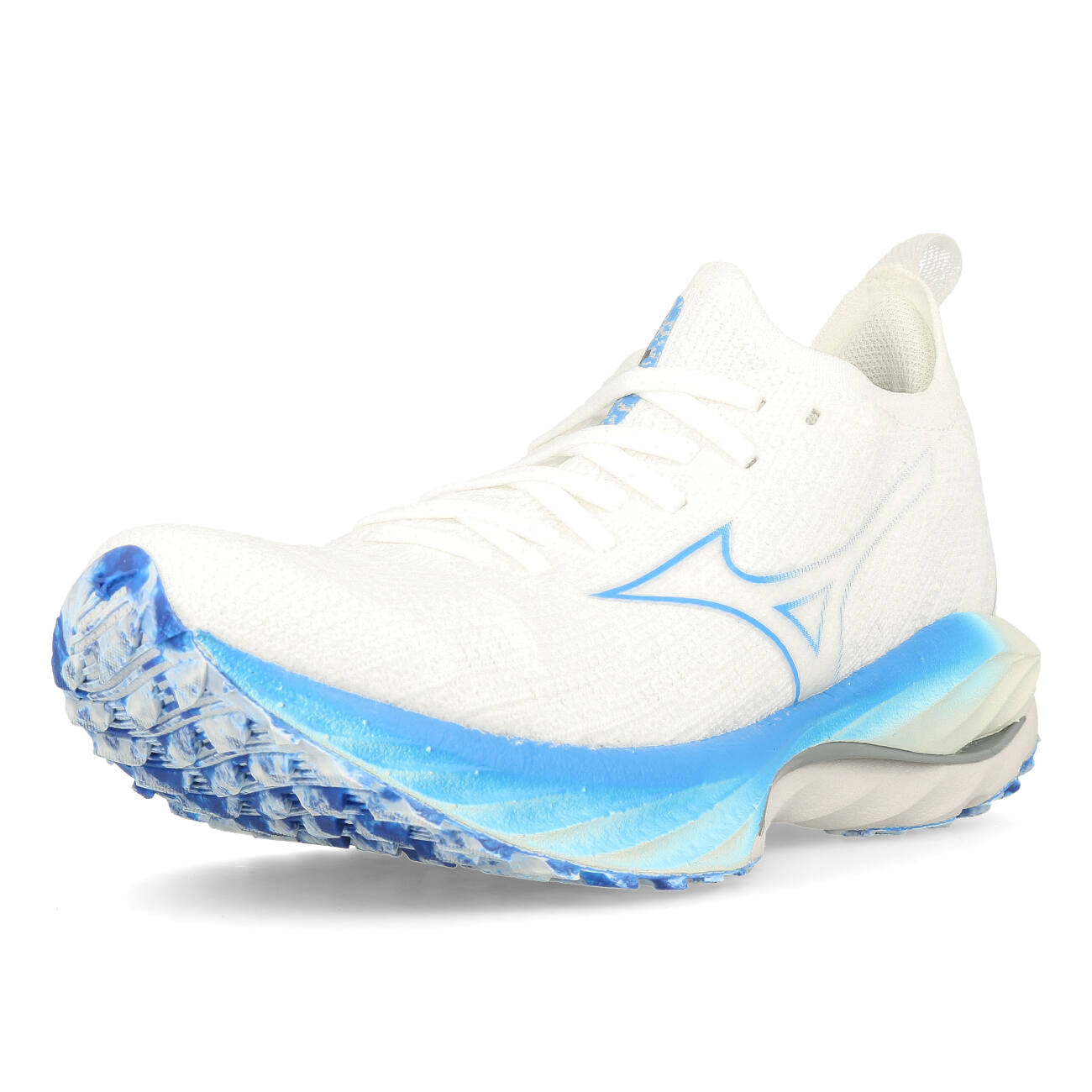 Mizuno Wave Neo Wind Damen Undyed White Peace Blue