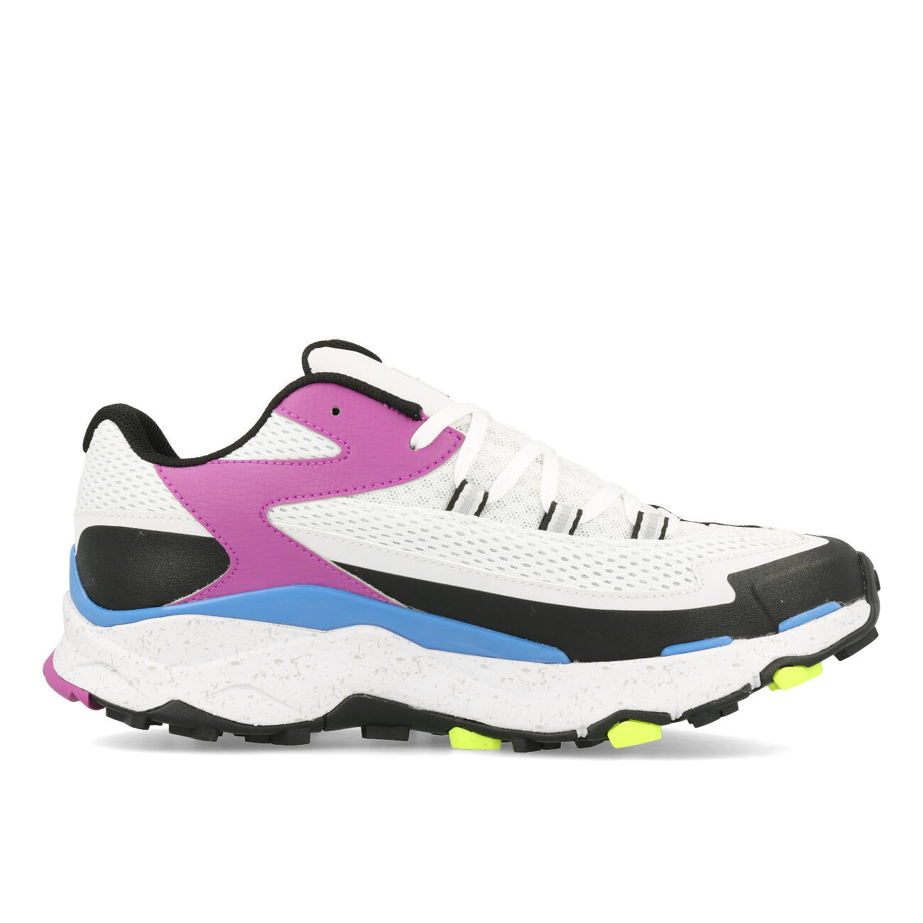 The North Face M Vectiv Taraval Herren TNF White Purple Cactus Flower