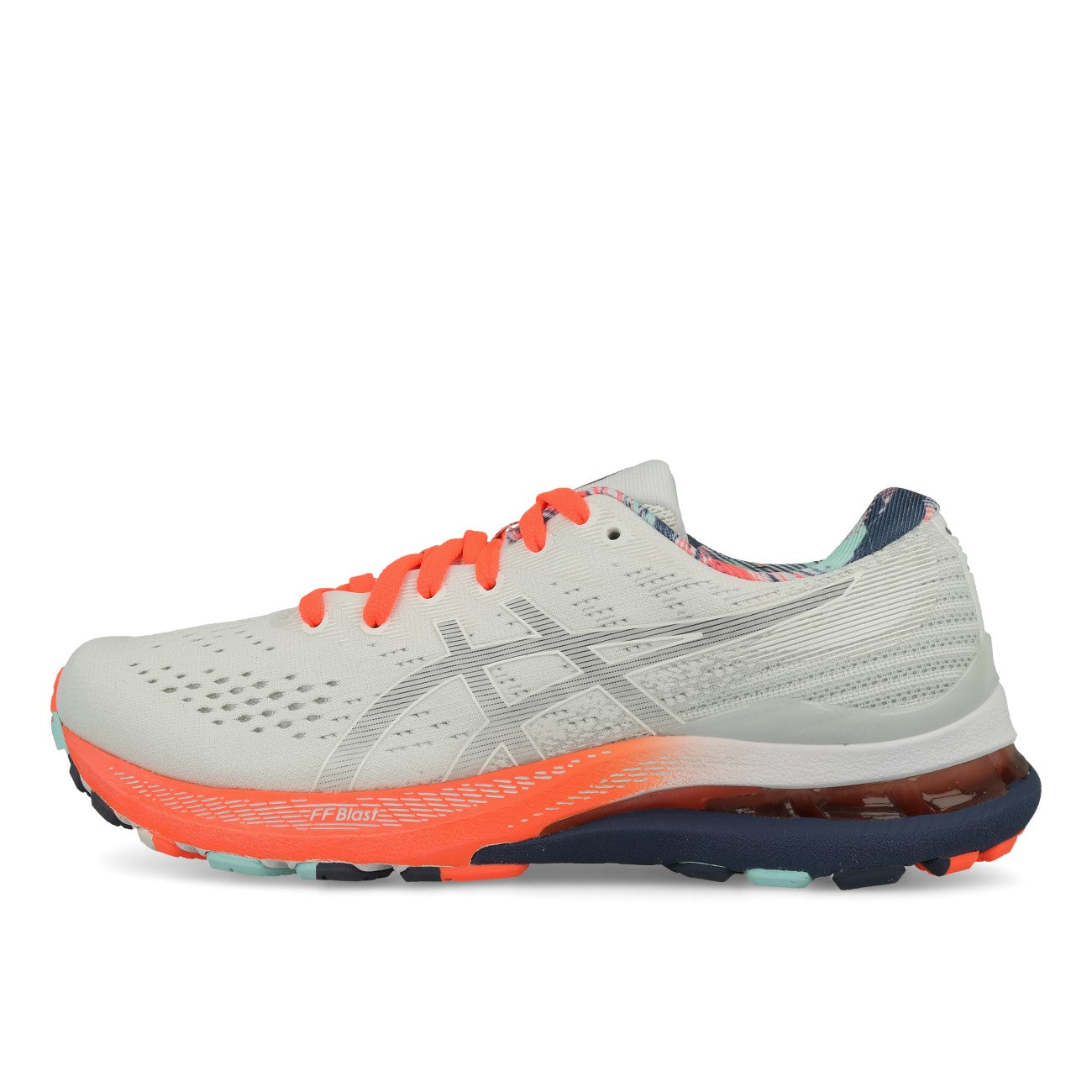 Asics Gel-Kayano 28 Damen White Thunder Blue