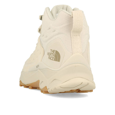 The North Face W Vectiv Exploris Mid Futurelight Leather Damen Sandstone Gardenia White