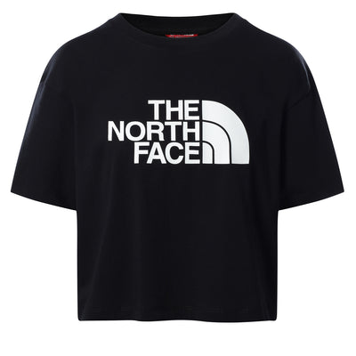 The North Face W Cropped Easy Tee Damen TNF Black