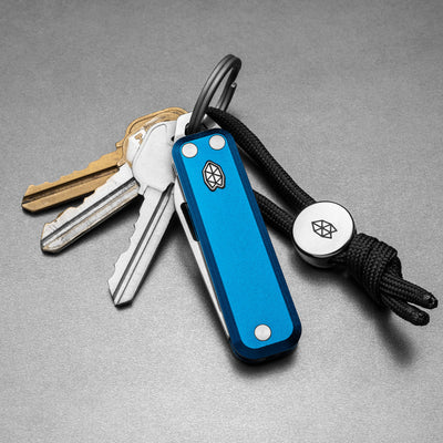 The James Brand The Elko Taschenmesser Cerulean Stainless Aluminum