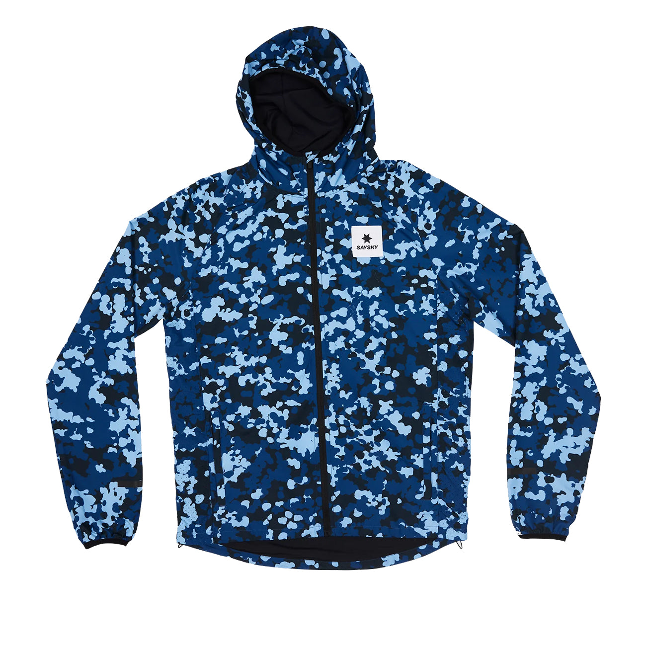 Saysky Camo Pace Jacket Blue Camo