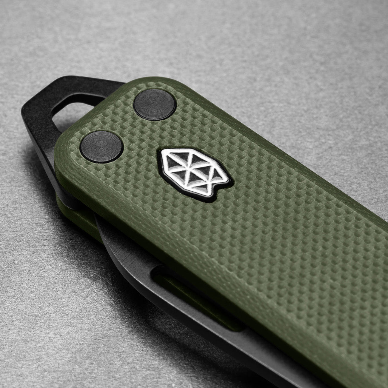 The James Brand The Elko Taschenmesser OD Green Black G10