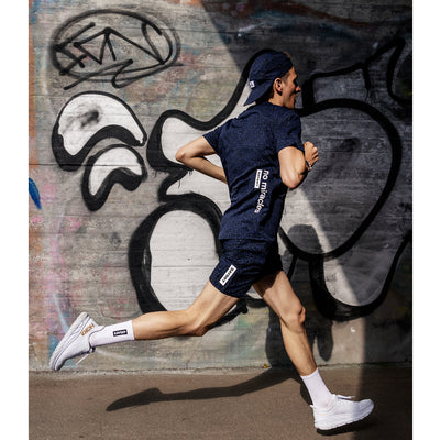 Saysky Universe Pace Shorts Black Blue Universe