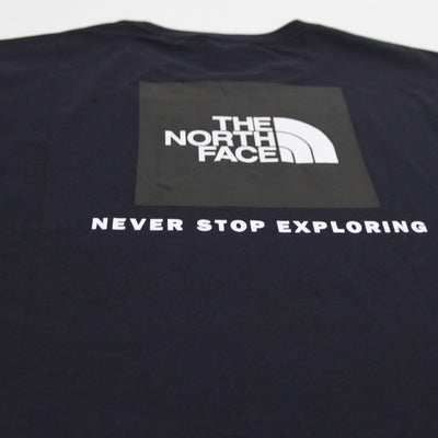 The North Face M S/S Redbox T-Shirt Herren Aviator Navy TNF White