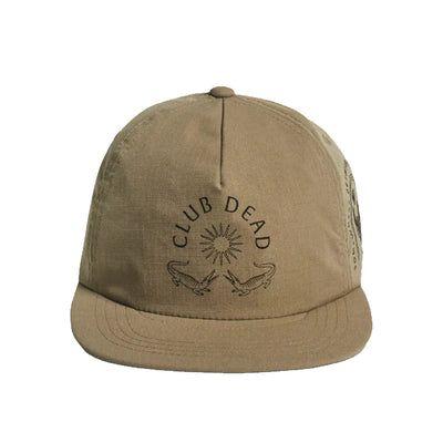 Roark Run Amok Club Muerto 5 Panel Cap Bronze
