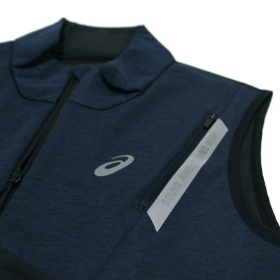 Asics Lite Show Vest Herren French Blue Heather Performance Black