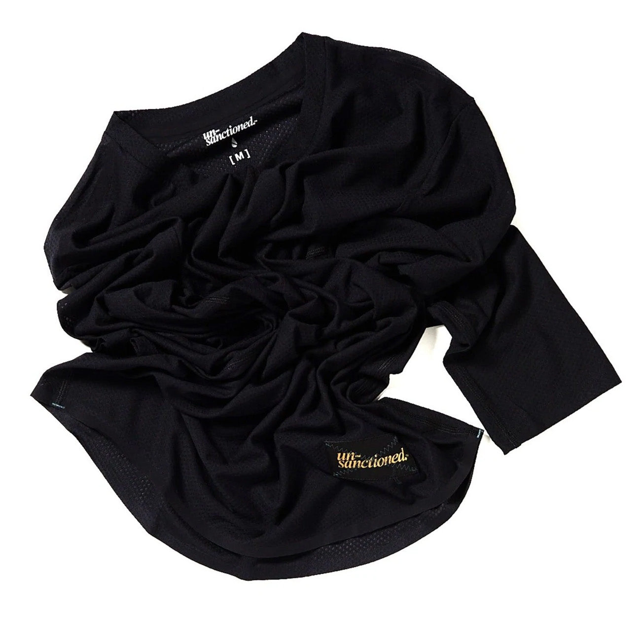 un-sanctioned running Un-Run Long Tee 3/4 Black