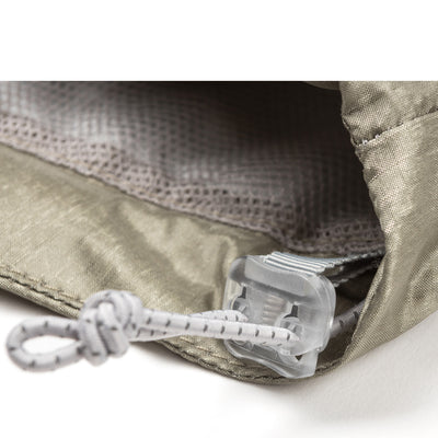 Satisfy Running Silvershell Packable Windbreaker Vetiver