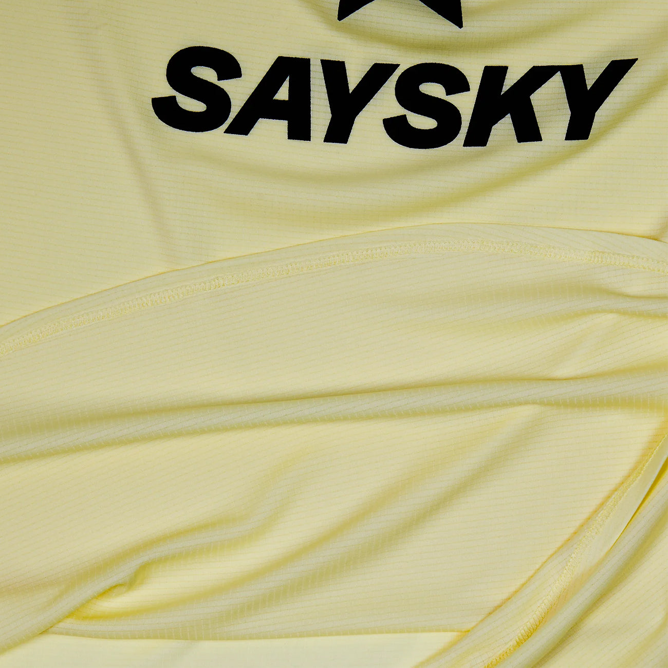 Saysky Logo Flow Singlet Yellow