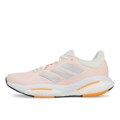 adidas Solar Glide 5 W Damen White Silver Metallic Light Flash Orange