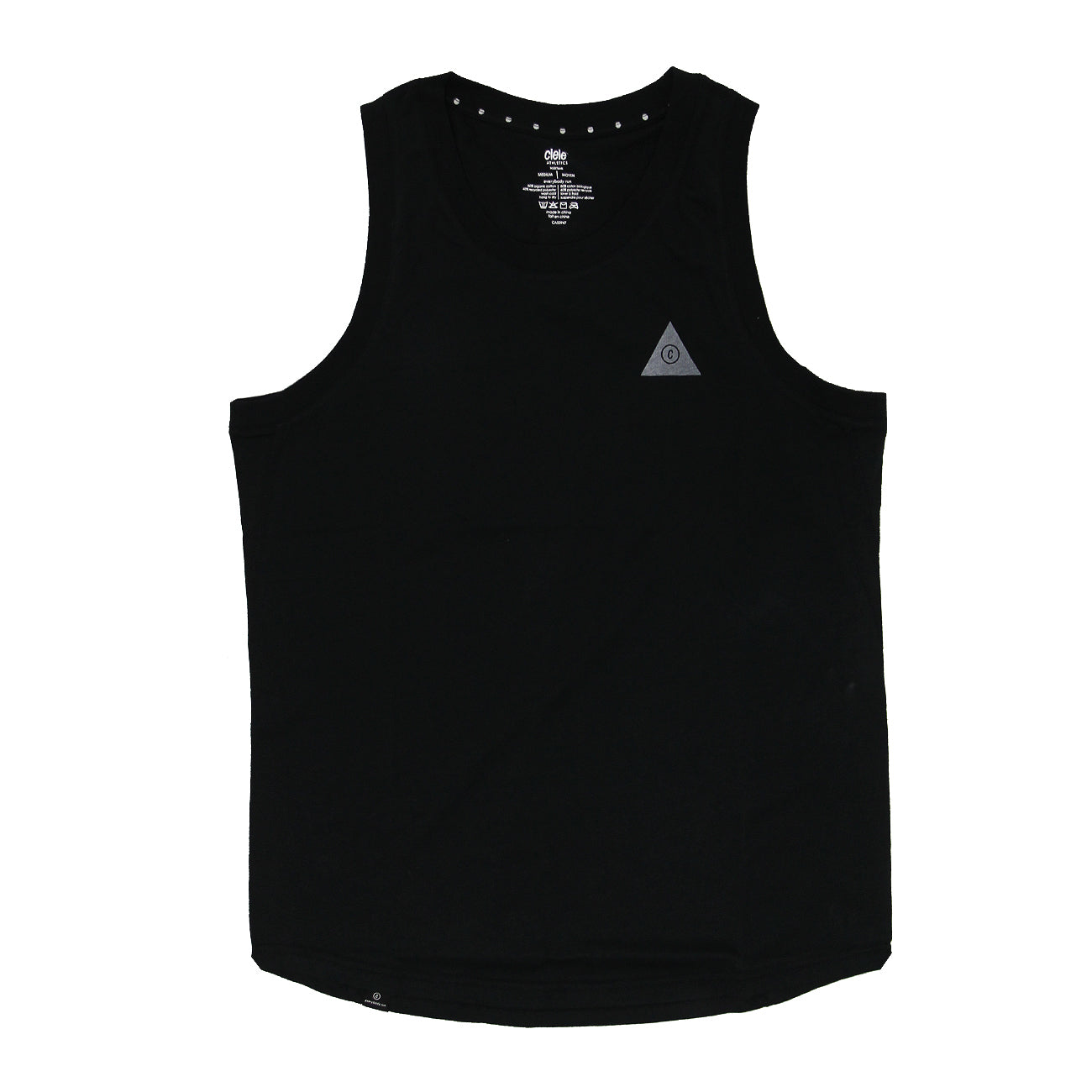 Ciele Athletics NSB Tank Top Run Mountains Herren Whitaker Black
