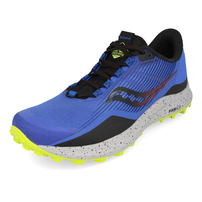 Saucony Peregrine 12 Herren Blue Raz Acid