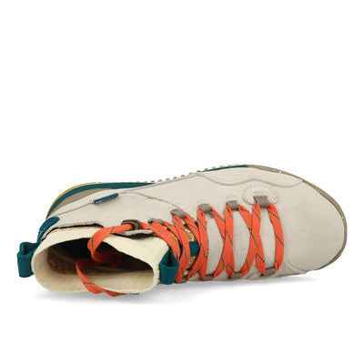 The North Face W Back To Berkeley III Sport WP Damen Gardenia White Vintage Khaki