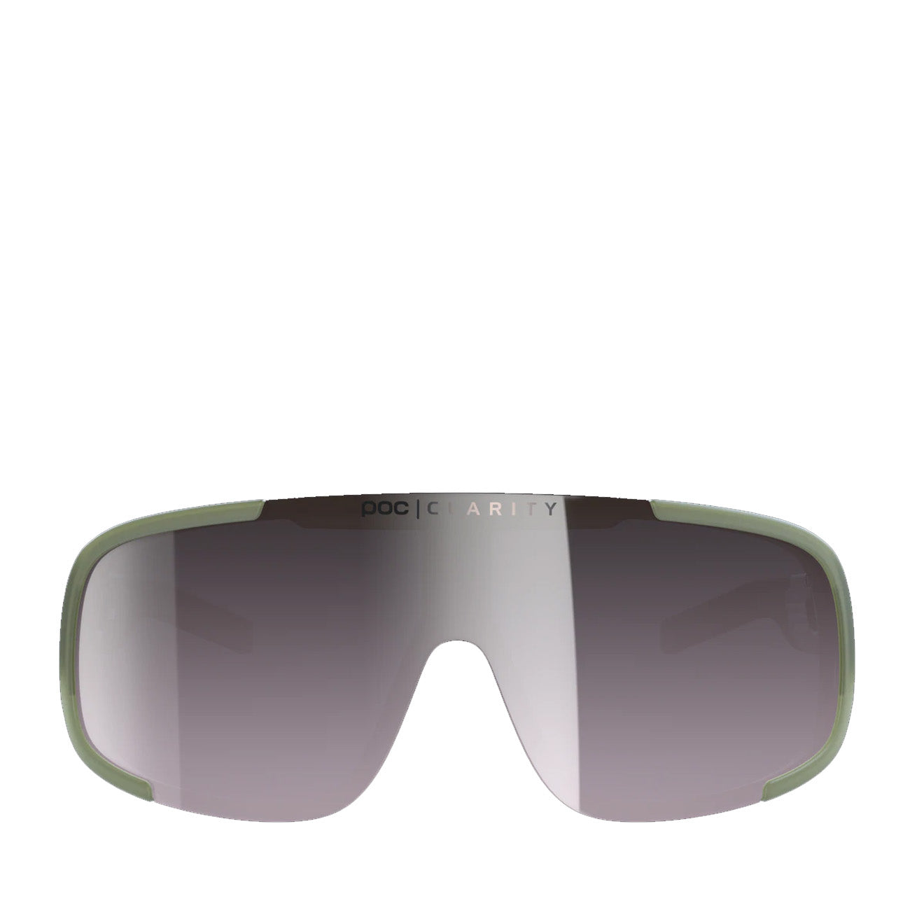 POC Aspire Sunglasses Epidote Green Translucent Violet Silver Mirror