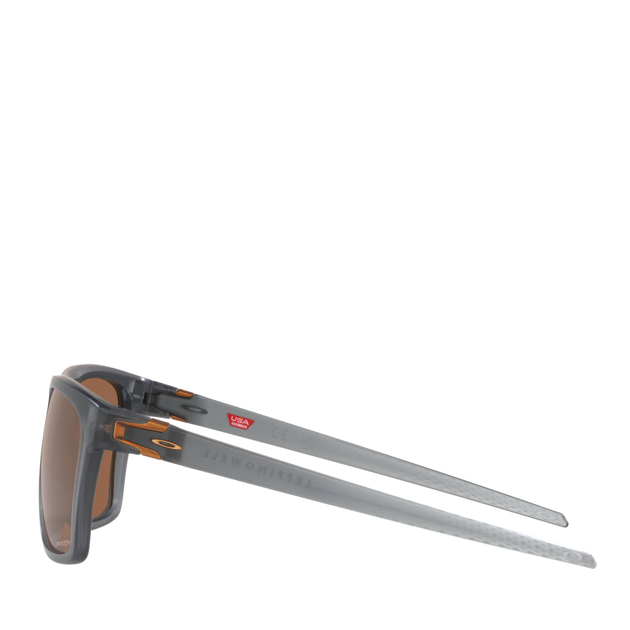Oakley Leffingwell Sonnenbrille Matte Grey Smoke Prizm Tungsten