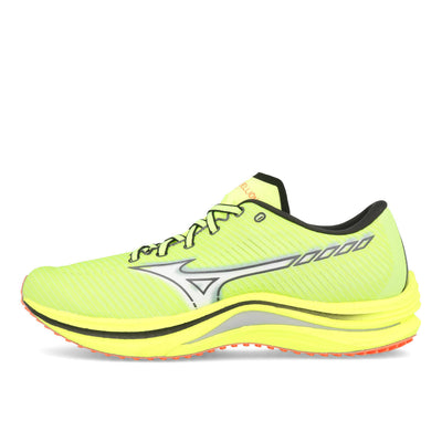 Mizuno Wave Rebellion Herren Neo Lime White Neon Flame