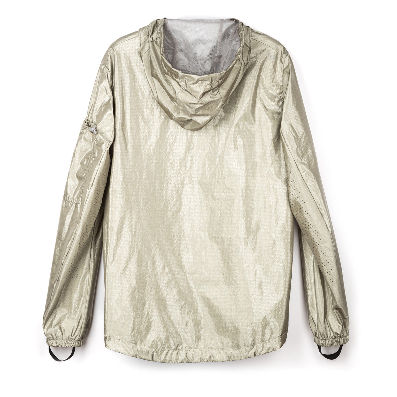 Satisfy Running Silvershell Packable Windbreaker Vetiver