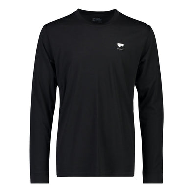Mons Royale Mens Icon Longsleeve Herren Black