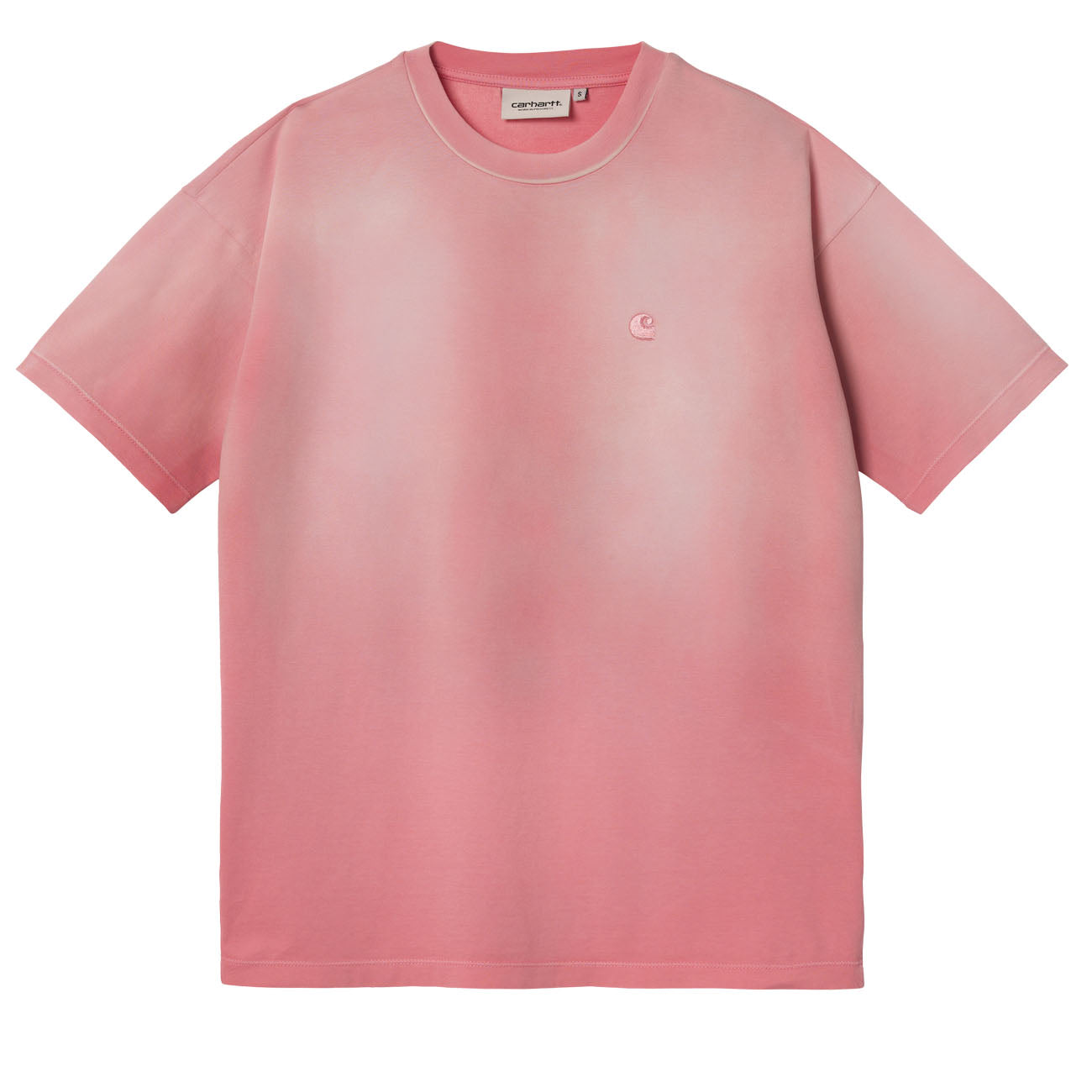 Carhartt WIP W' S/S Sol T-Shirt Damen Rothko Pink Sun Faded