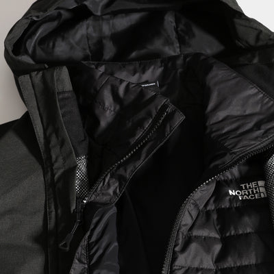 The North Face W Inlux Triclimate Jacket Damen TNF Black Heather TNF Black