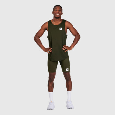 Saysky Combat+ Short Tights 9" Green
