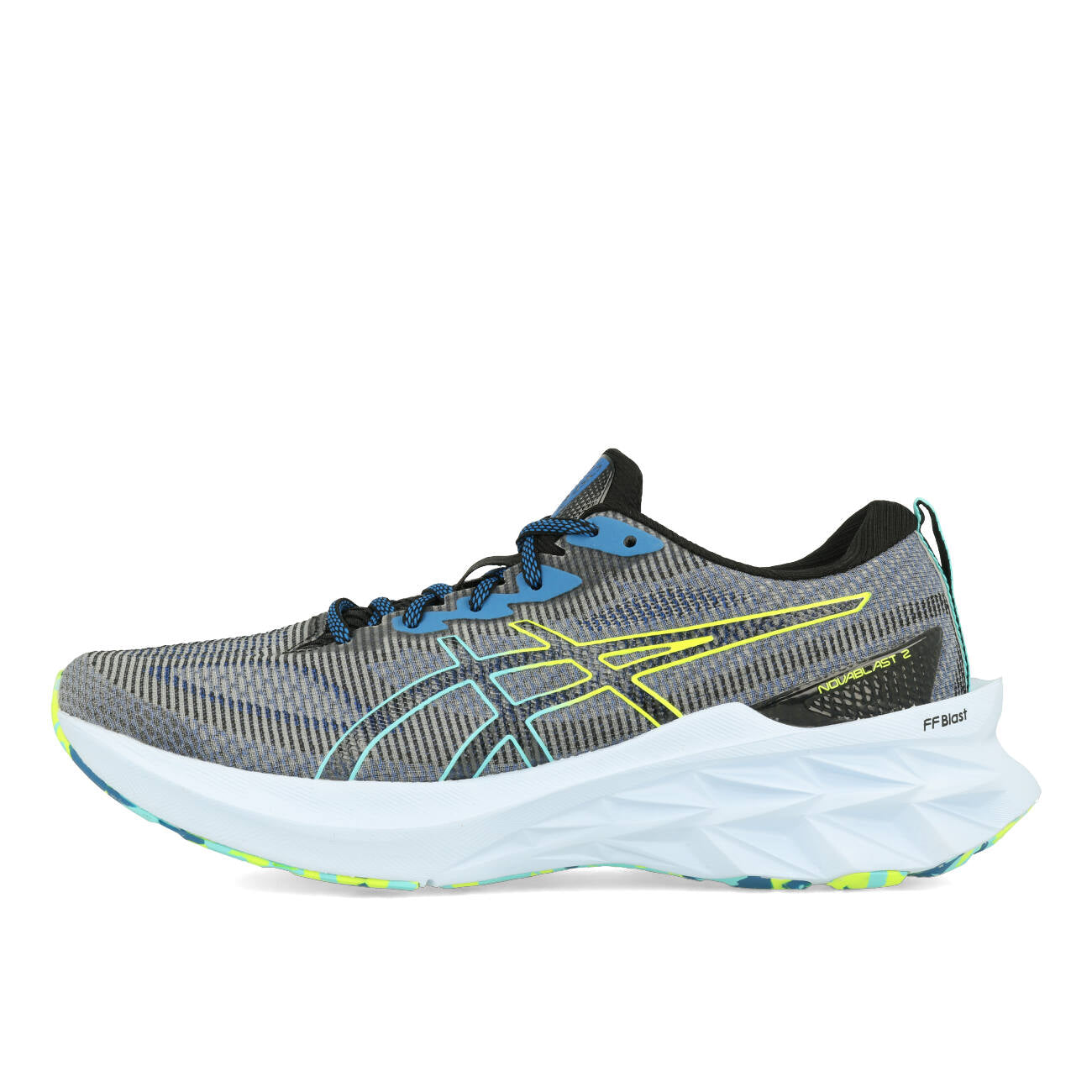 Asics Novablast 2 LE Herren Black Hazard Green