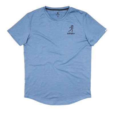 Saysky Stickman Pace T-Shirt Blue