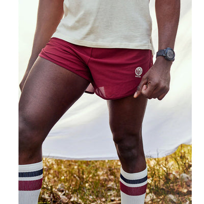 YMR Track Club Utö Shorts Winered