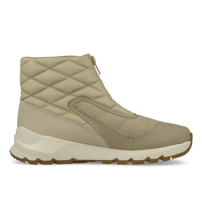 The North Face W Thermoball Progressive Zip Boot Damen Flax Vintage White