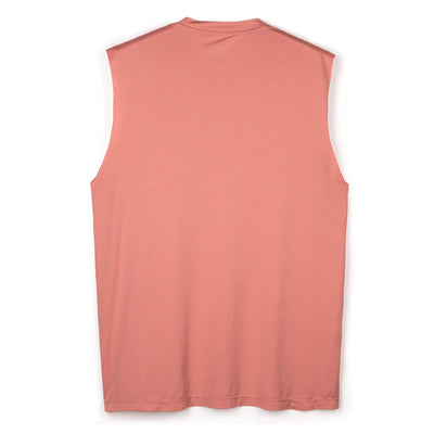 Satisfy Running Light Muscle Tee Rose