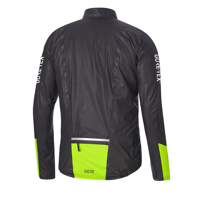 Gore Wear C5 GTX Shakedry 1985 Insulated Viz Jacket Herren Black Neon Yellow