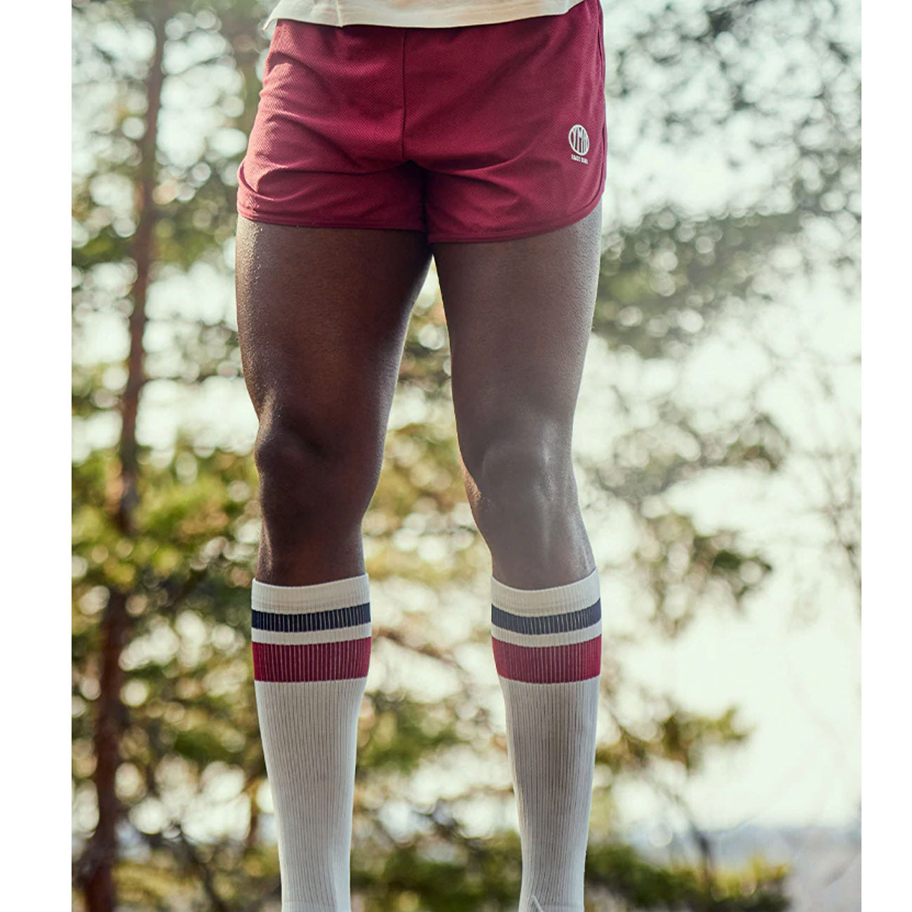 YMR Track Club Utö Shorts Winered