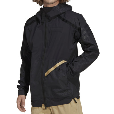 adidas Terrex Utilitas Rain Jacket Herren Black