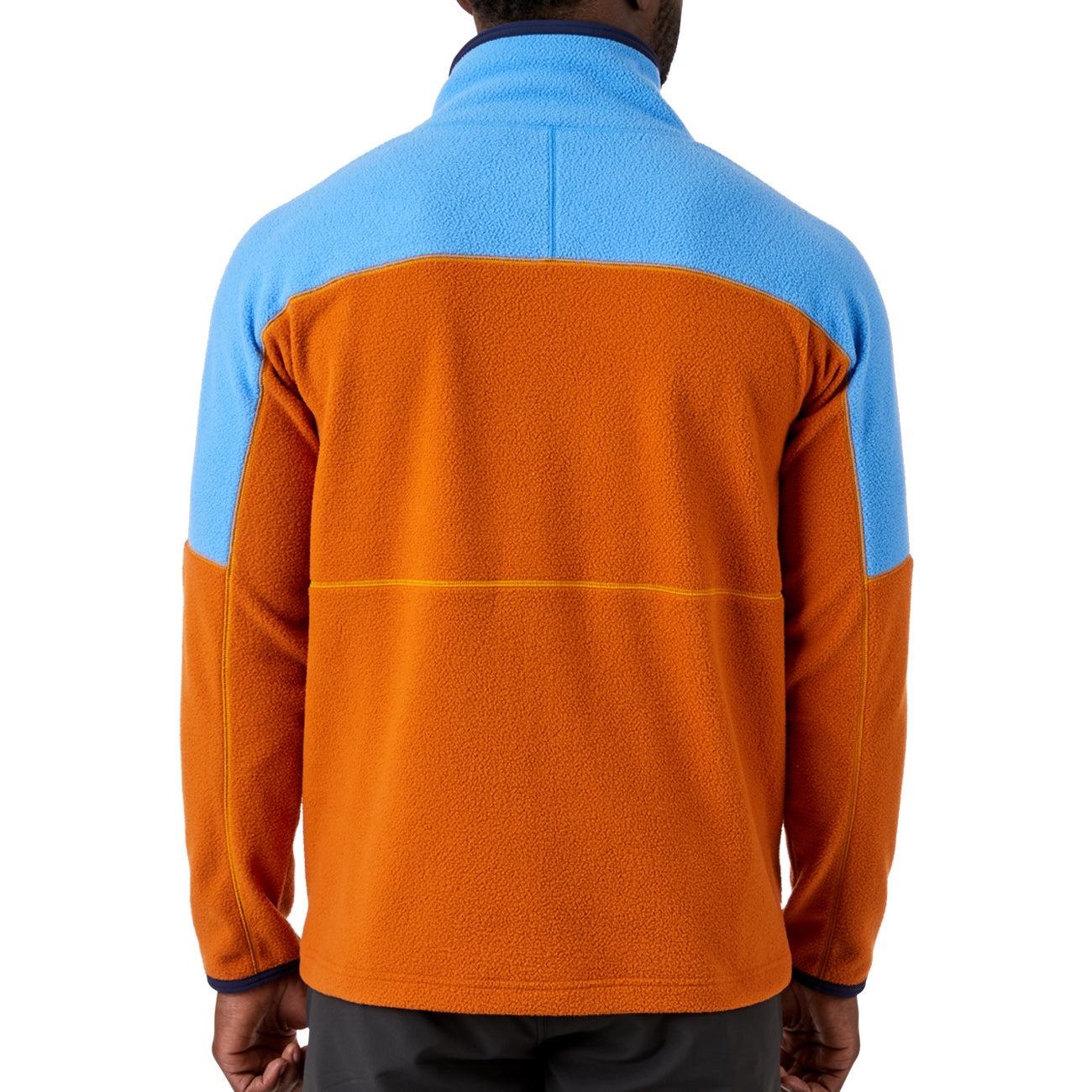 Cotopaxi Abrazo Half Zip Fleece Pullover Herren Mineral Azul Mezcal