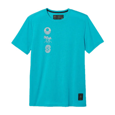 Roark Run Amok Mathis Tuned Out SS Tee Herren Turquoise