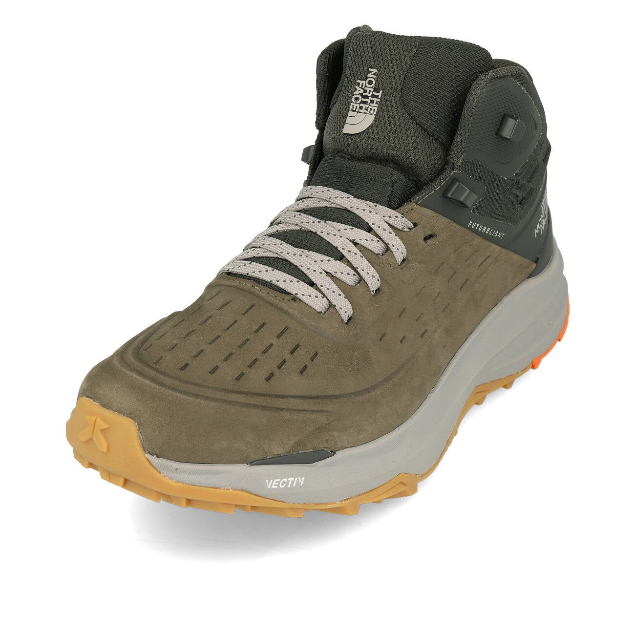 The North Face M Vectiv Exploris 2 Mid Futurelight Herren New Taupe Green Asphalt Grey