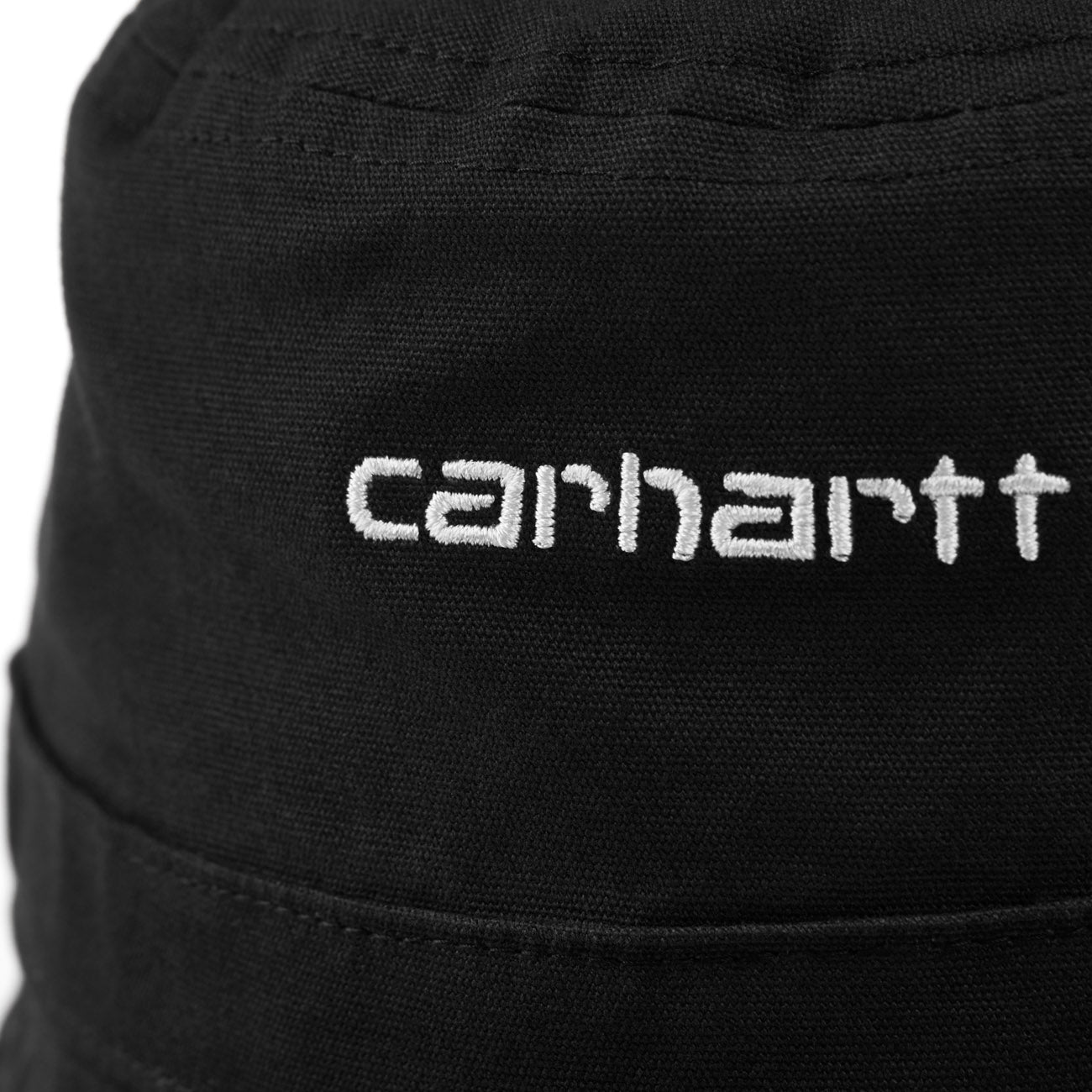 Carhartt WIP Script Bucket Hat Black White