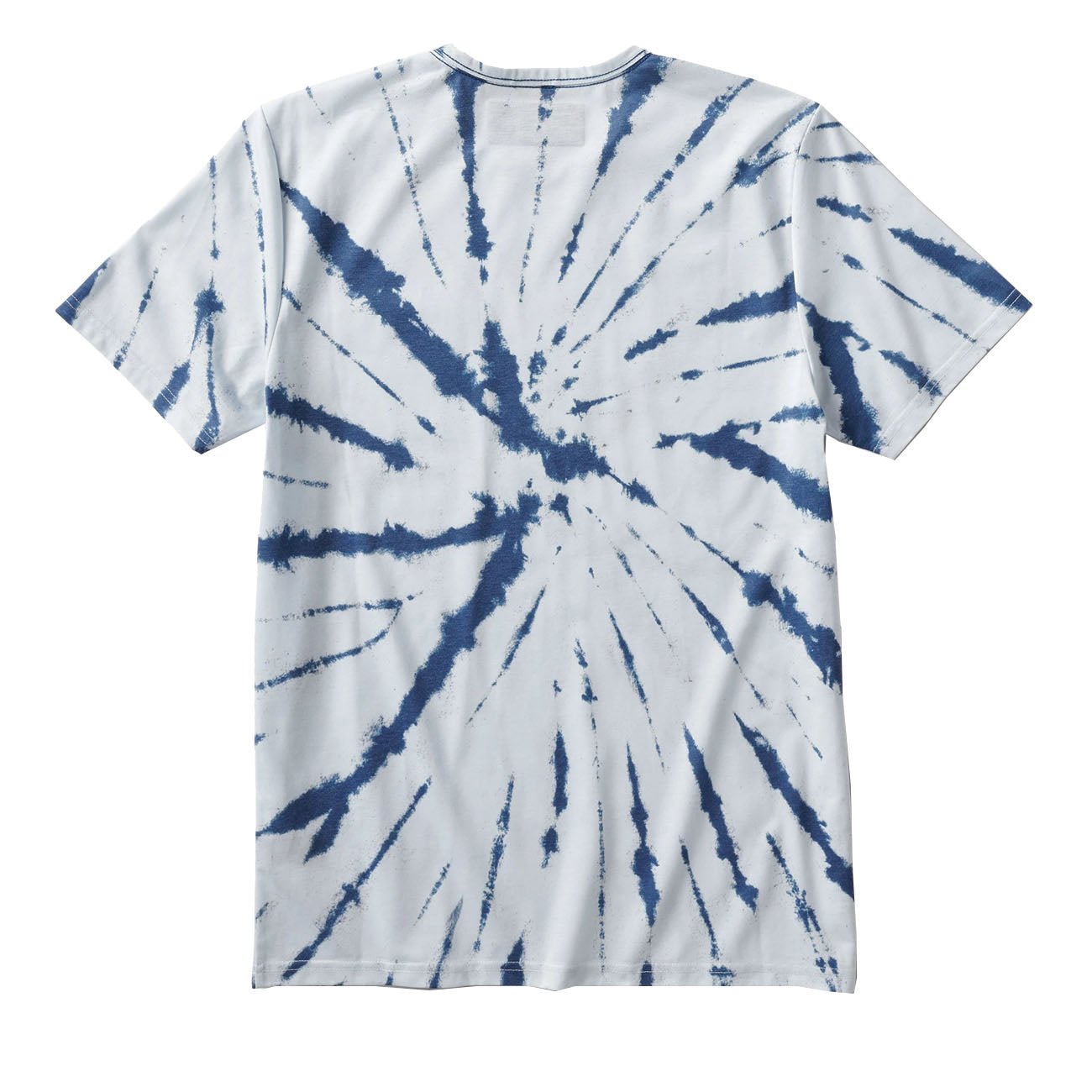 Roark Run Amok Mathis Tie Dye Pocket SS Tee Navy