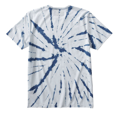 Roark Run Amok Mathis Tie Dye Pocket SS Tee Navy